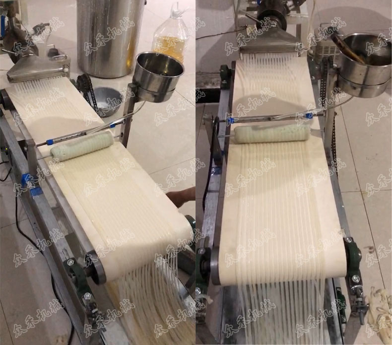 全自動搟面皮機(jī)自制涼皮搟面皮面筋怎么做好吃