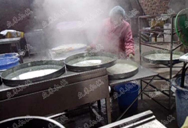 50型手工面皮機視頻生產圓形面皮