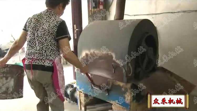 黑搟面皮制作方法生面漿糊熟化加工